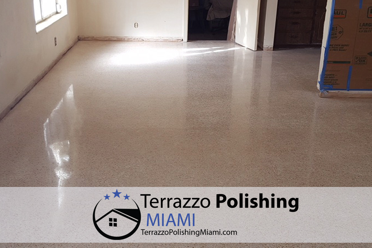 Terrazzo Floor Polished Miami