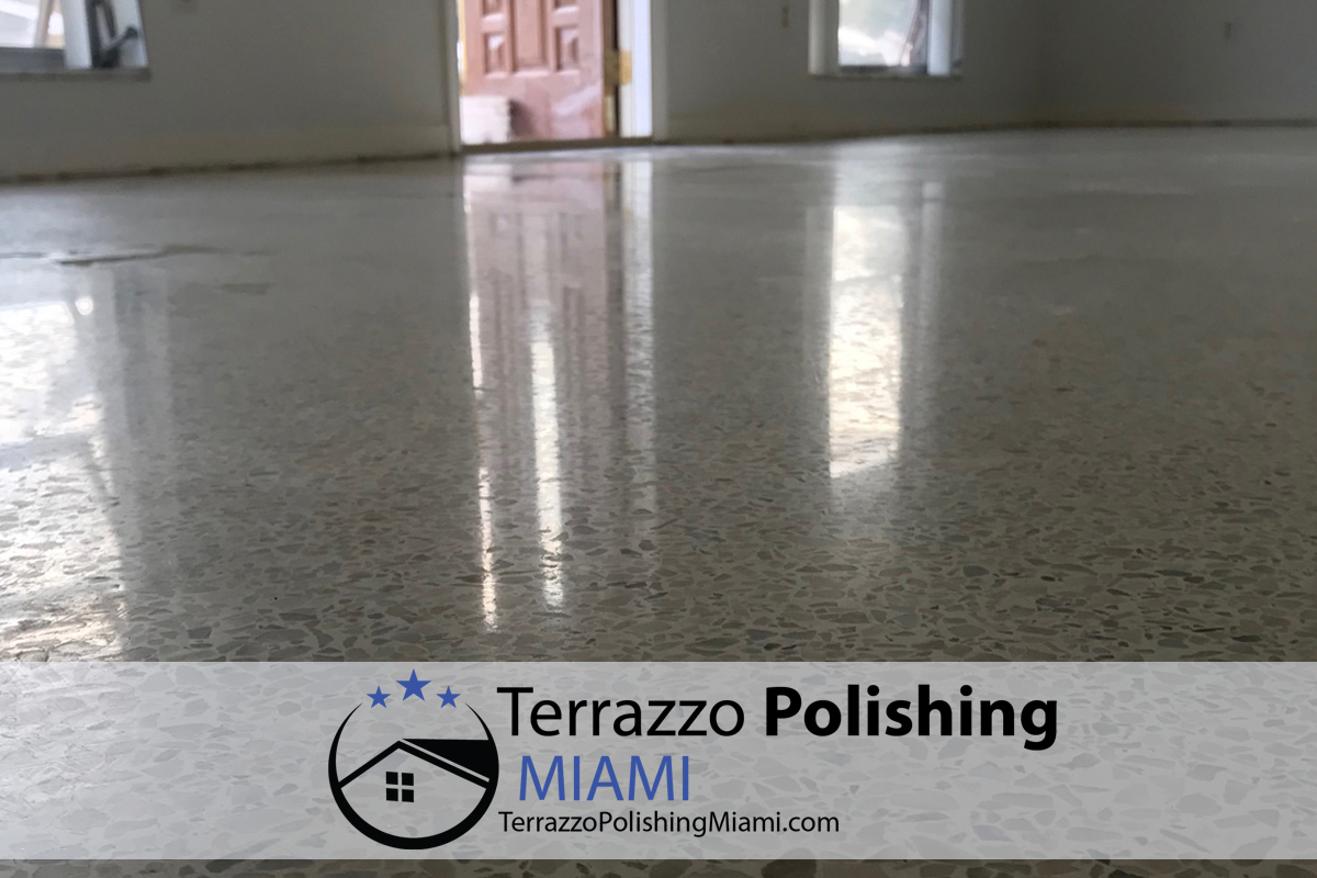 Terrazzo Polishing Process Miami