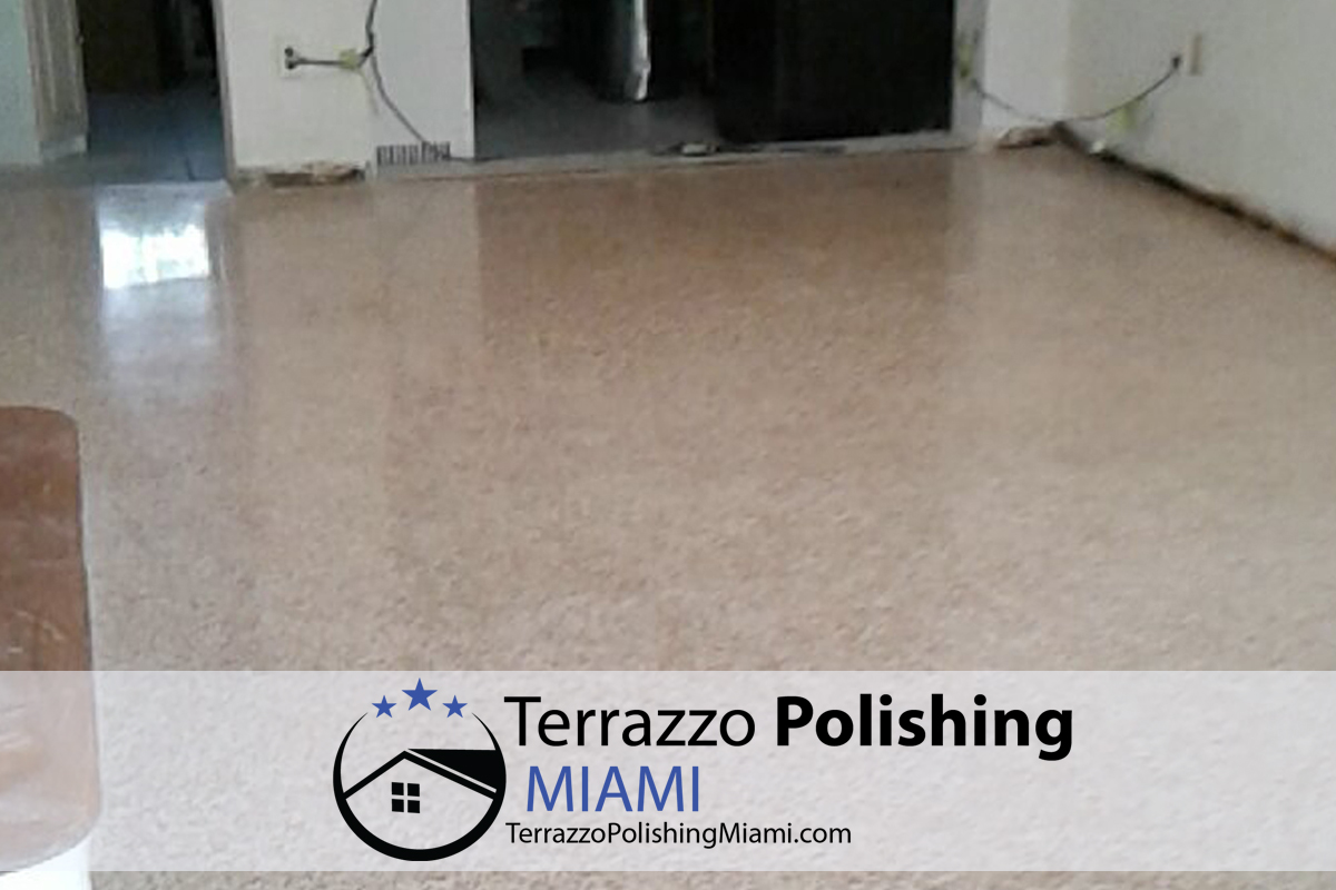 Terrazzo Floor Tile Remove Service Miami