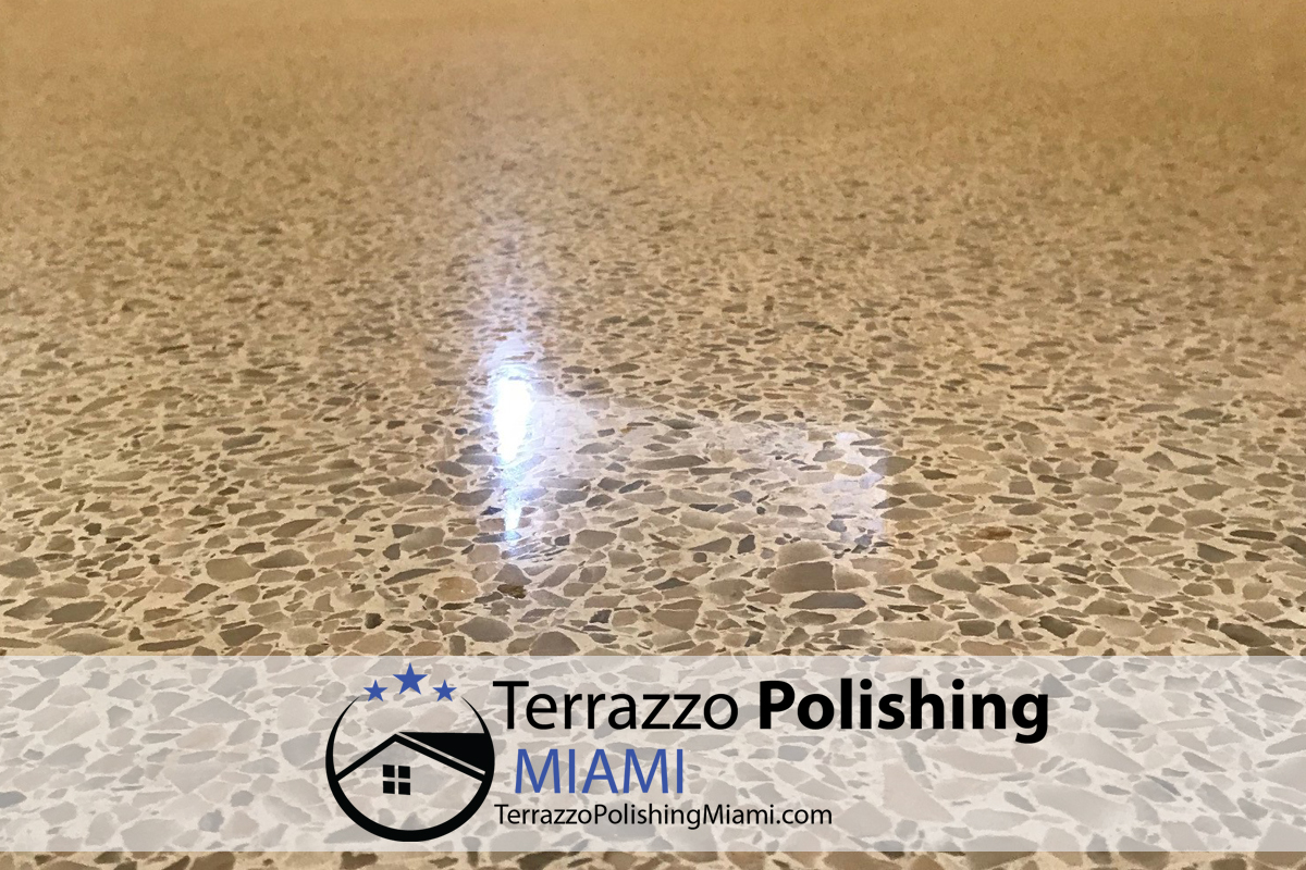 Terrazzo Floor Clean Restore Miami