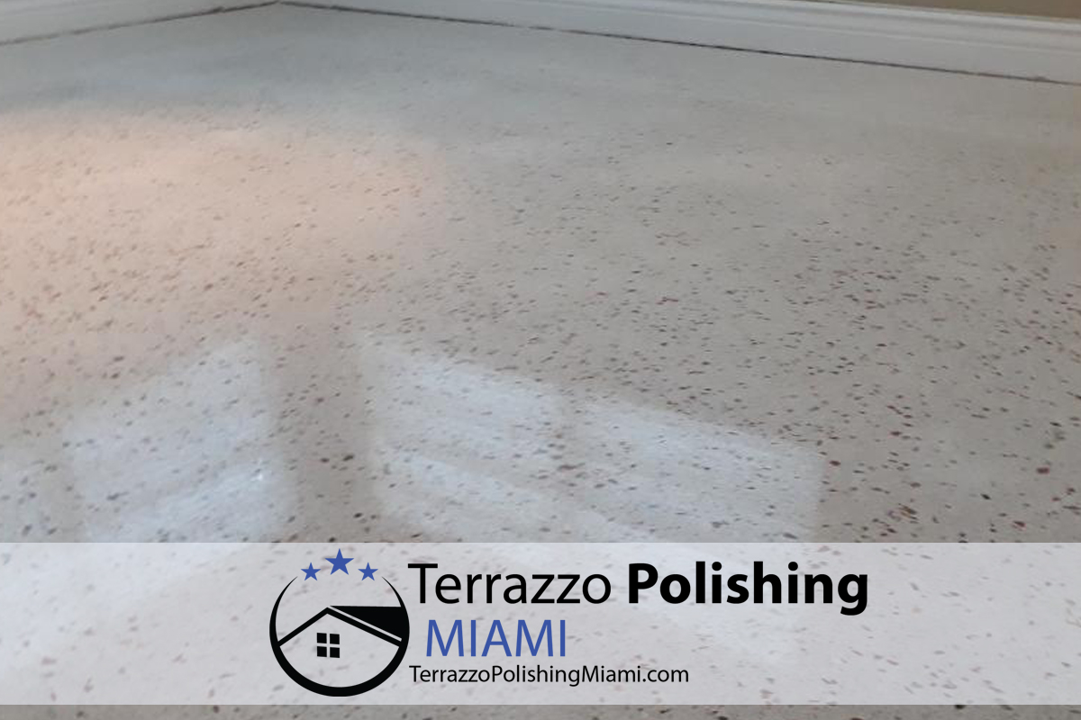 Terrazzo Floor Polishing Process Miami