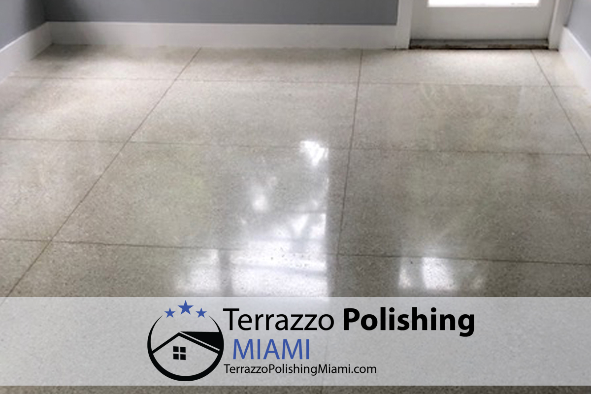 Terrazzo Floor Restoration Process Miami