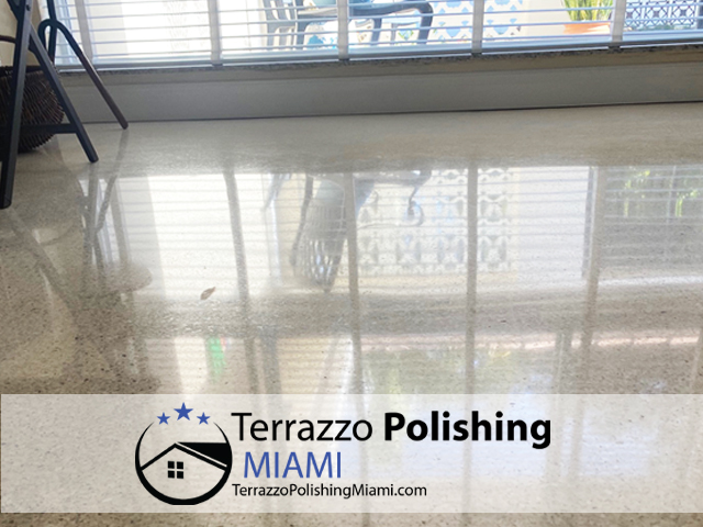 Terrazzo Floor Repaired