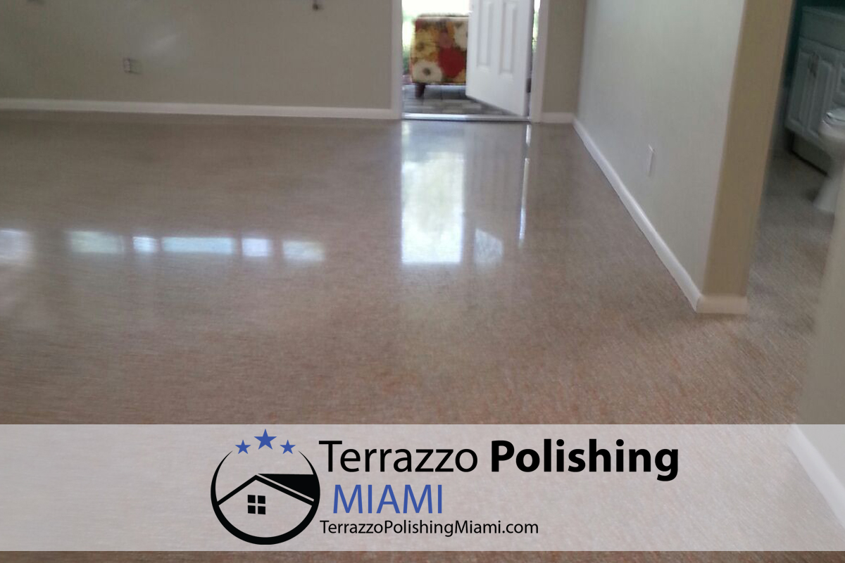 Miami Polishing Terrazzo Floors Service